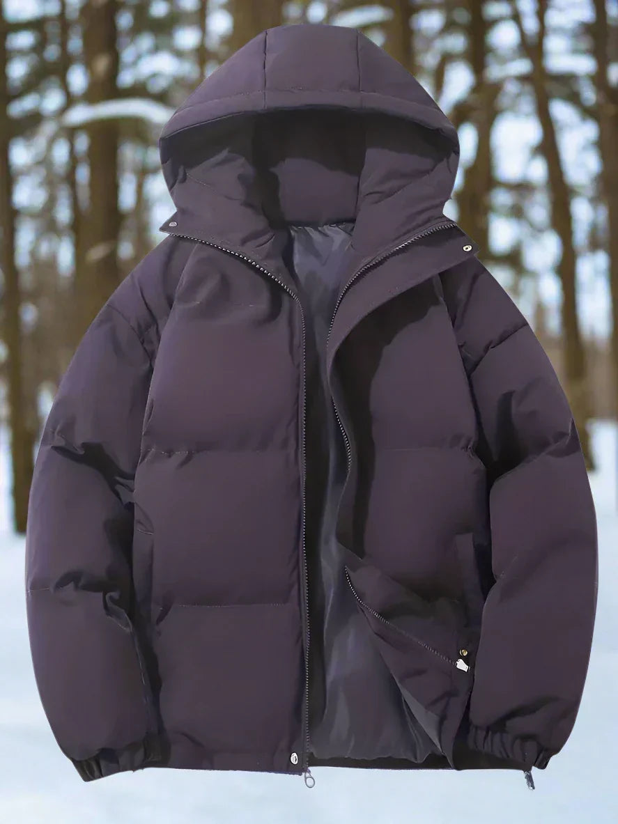 WW | Daunenjacke - Warm isoliert - Gestepptes Design - Mit Kapuze und Reißverschluss