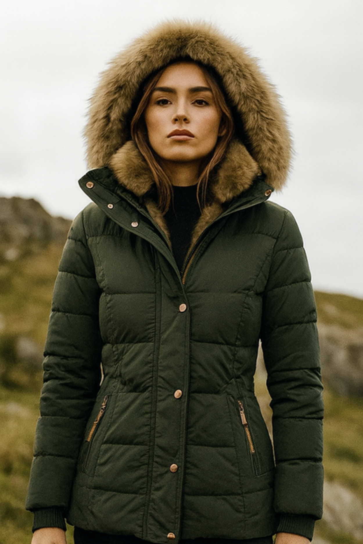 Annabeth | Hooded Puffer Jacket