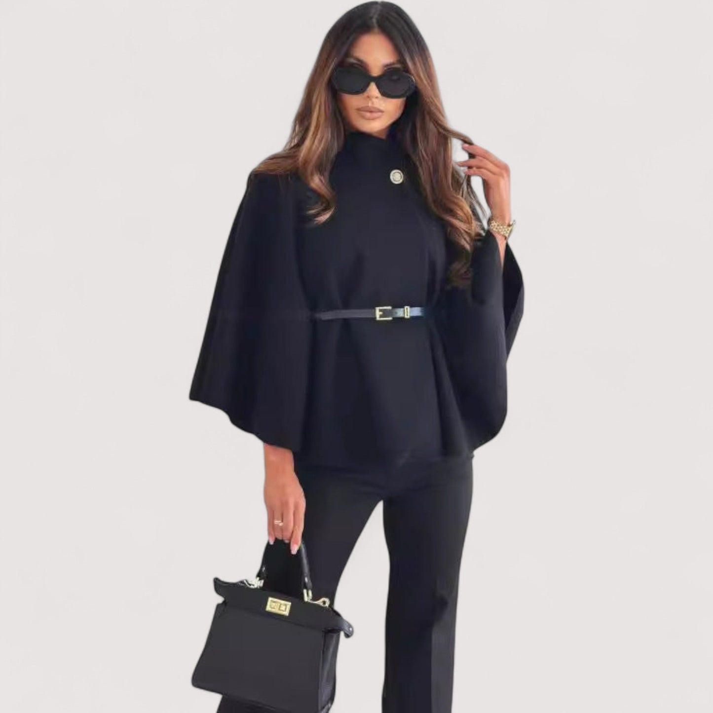 WW | Elegant Butterfly Jacket with Belt