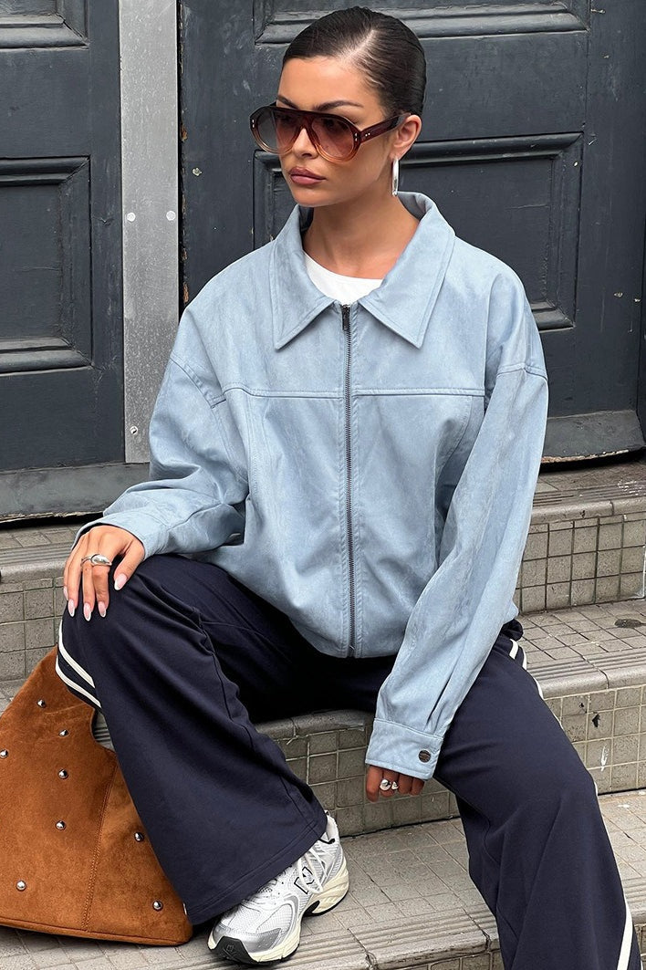 WW | Blue Suede Jacket
