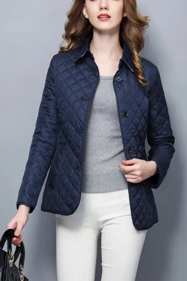WW | Baumwollmix Slim Fit Jacke für Herbst und Winter