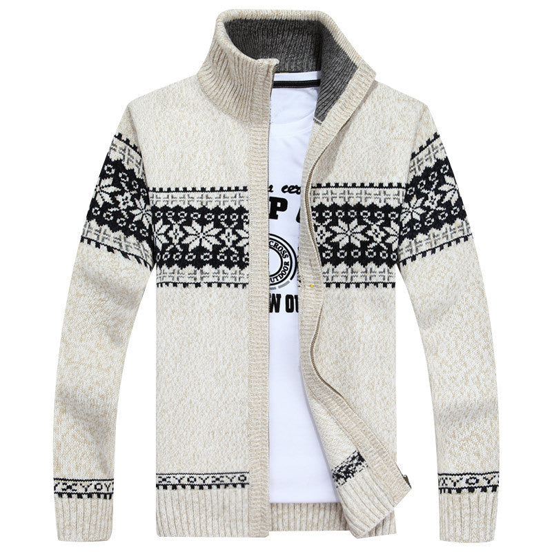 WW | Stylische Strickjacke mit Reißverschluss für Männer