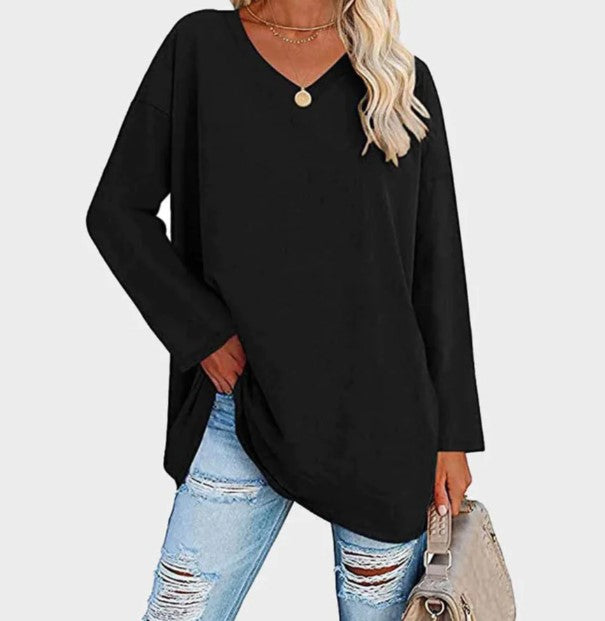 WW | Stylish long-sleeved sweater for an elegant everyday outfit