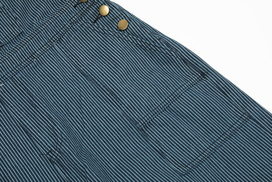 WW | Striped dungarees