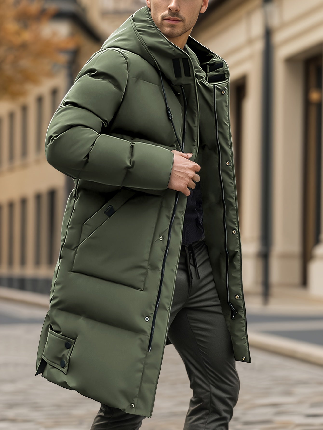 WW | Fleece-Lined Full-Zip Winter Jacket For Men - Perfect for Outdoor Activities