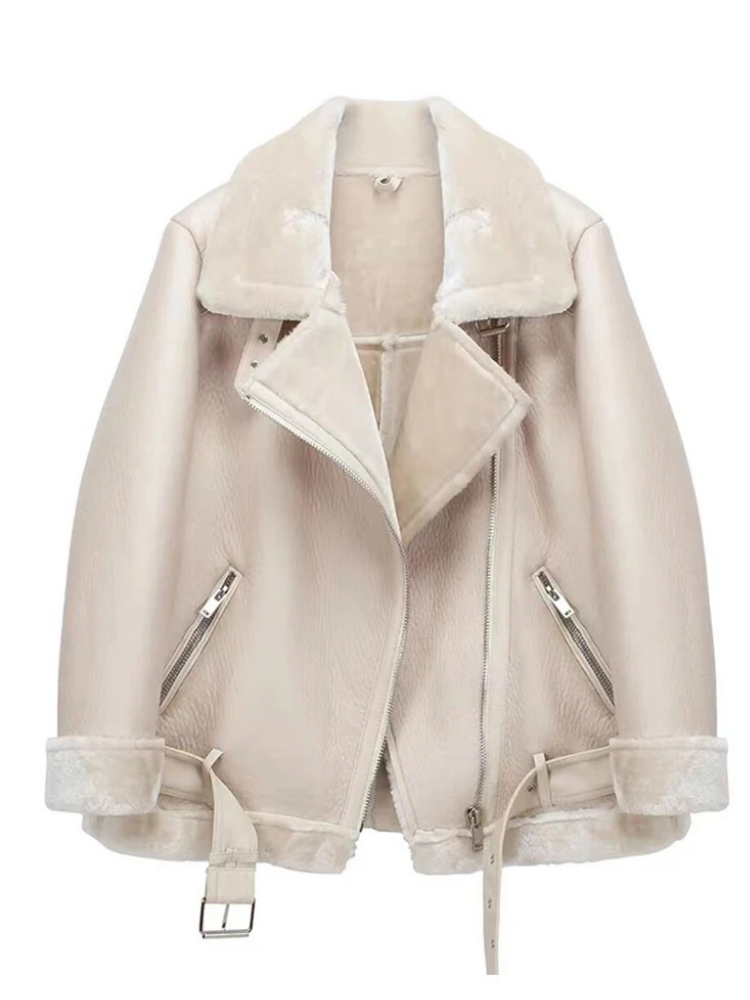 WW | Women's Sherpa Faux Fur Coat