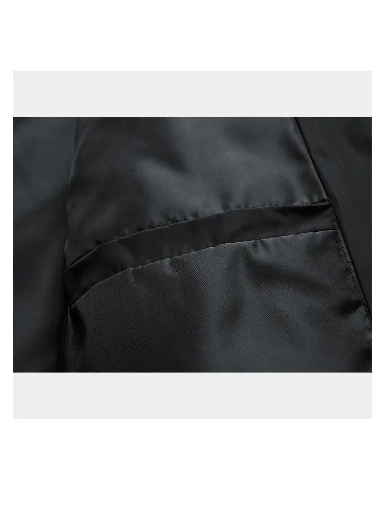 WW | Geo Padded Jacket Diamond Quilted Stand-Up Collar Zipper Slim Fit
