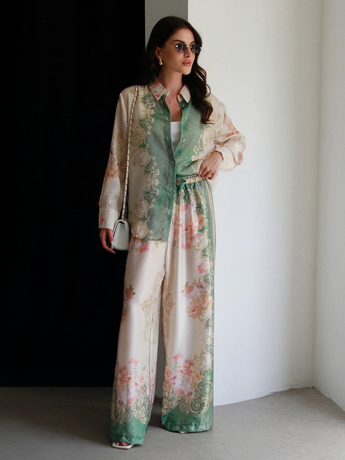 Elvara™ | Baroque Satin Set