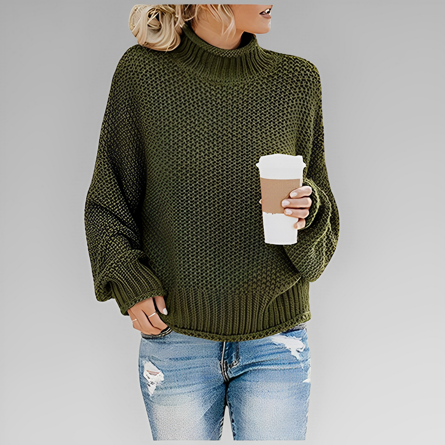 WW Einfacher Und Eleganter Pullover