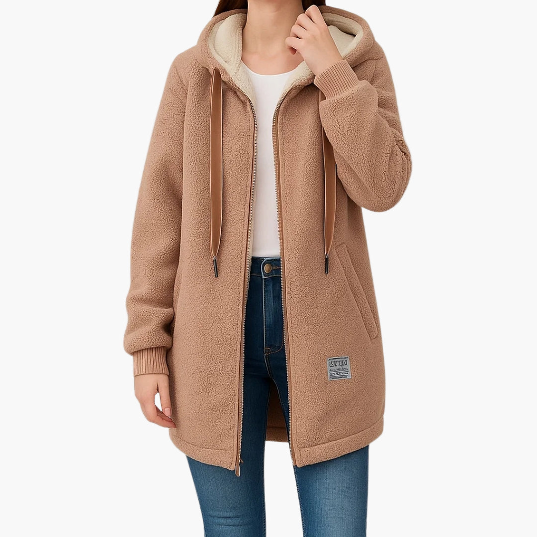WW | Fleecejacke mit Kapuze - Modischer Komfort für Freizeit & Alltag