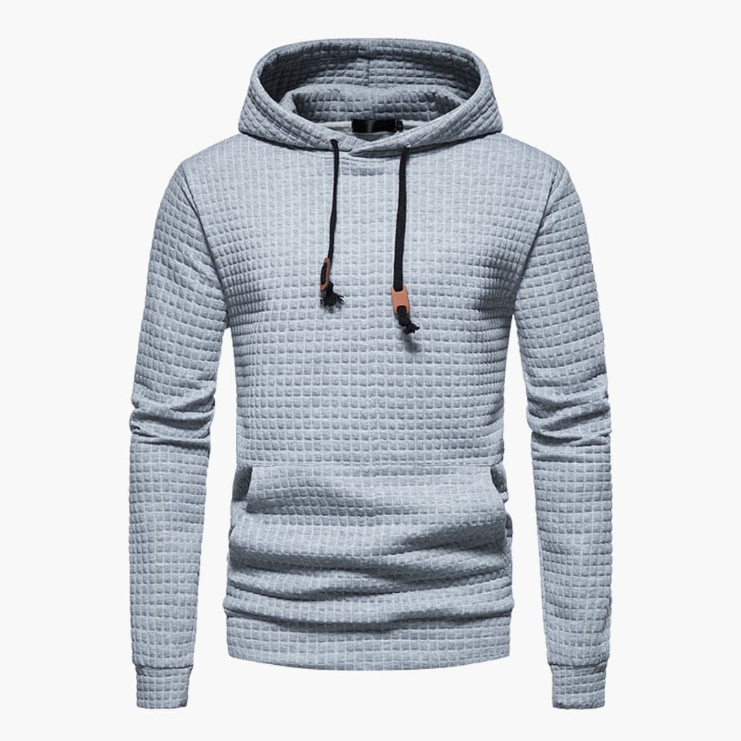 WW | Kapuzenpullover Kariert - Moderner Freizeit-Hoodie für Alltag und Sport