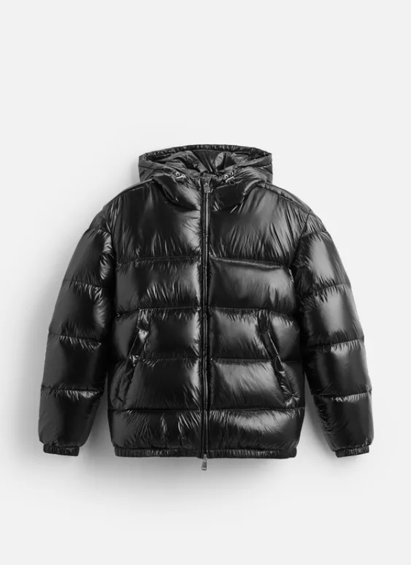 WW | Daunen Pufferjacke - Warm & Leicht - Mit Kapuze & Hohem Kragen - 80% Entendaunenfüllung