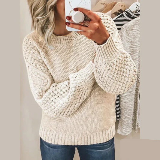 WW | Eleganter Pullover mit langen Ärmeln