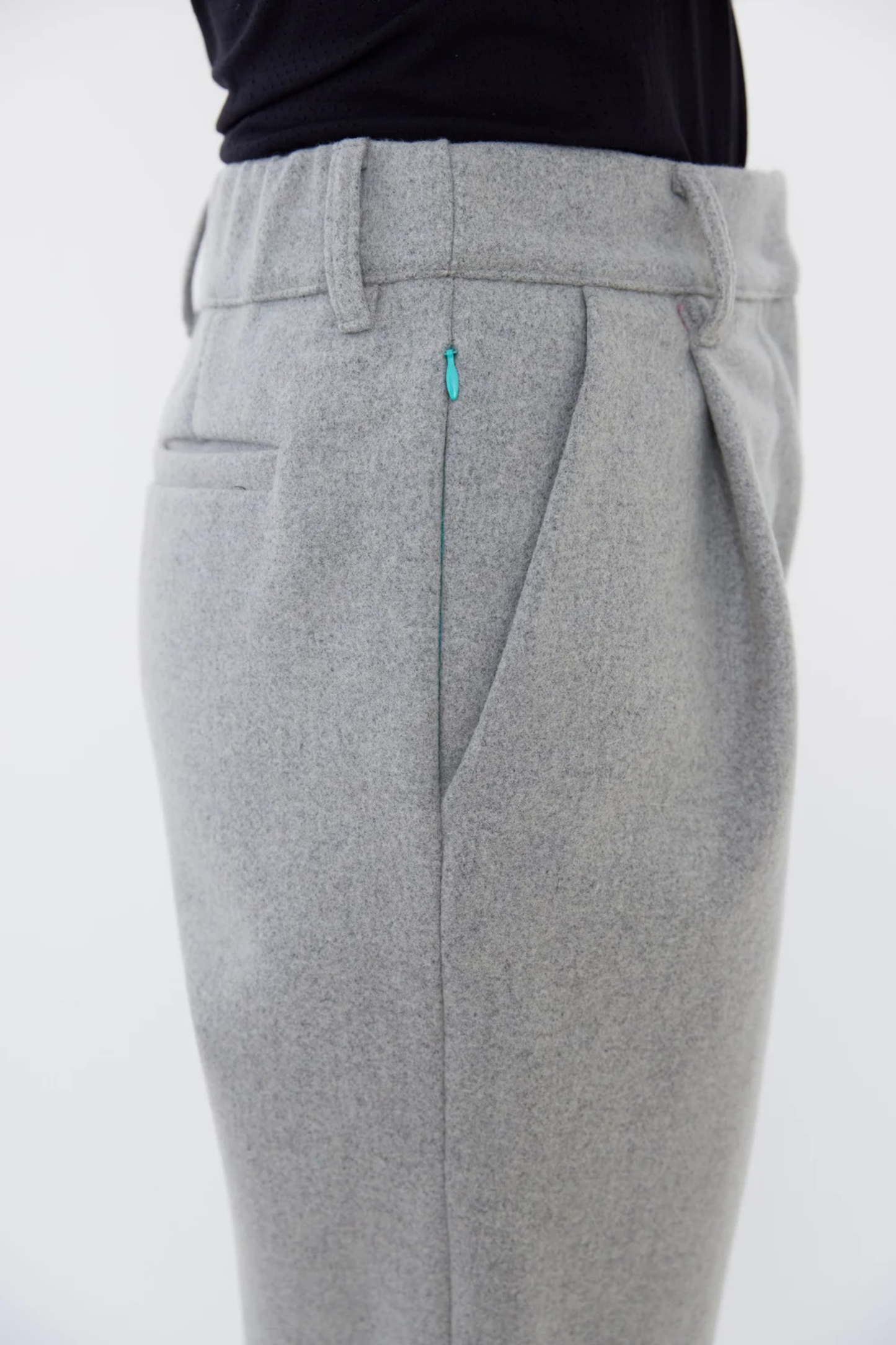Leona | Trousers in Light Grey