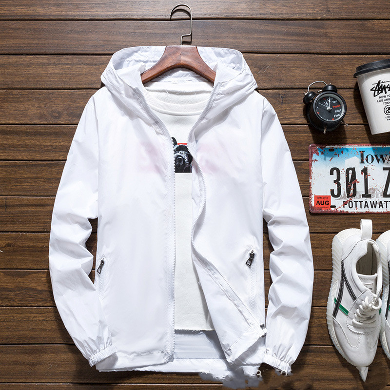 WW | Wasserdichte Regenjacke Mit Seitlichen Taschen