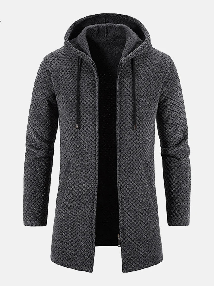 WW | Men's Zipped Knitted Cardigan