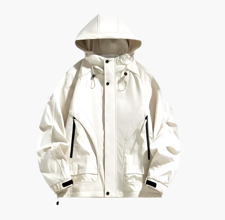 WW | Outdoor Funktionsjacke - Winddichte Regenjacke für Freizeit und Sport