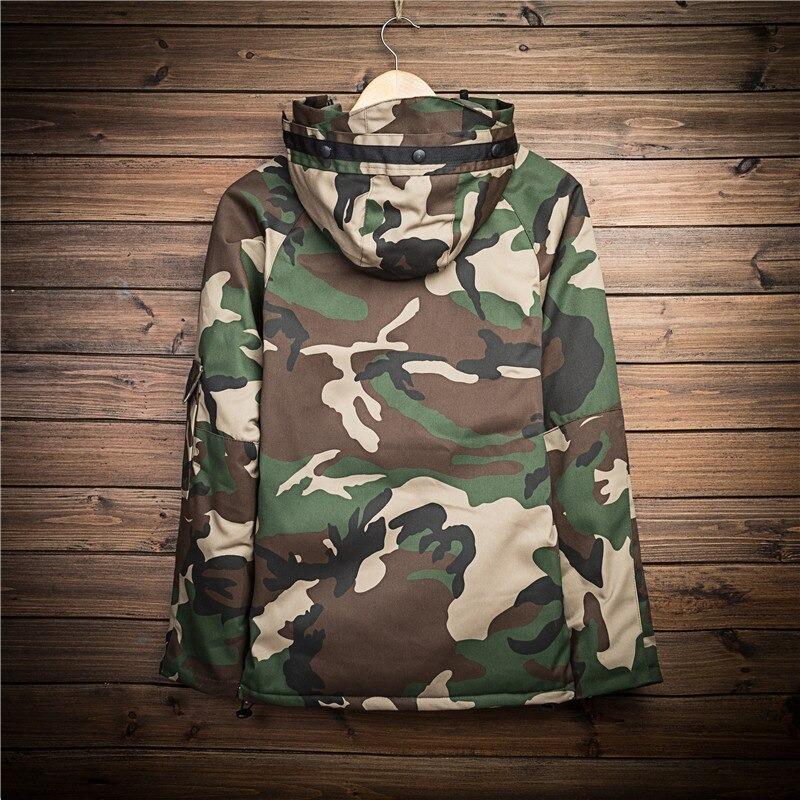 WW | Moderne Camouflagejacke Mit Kapuze