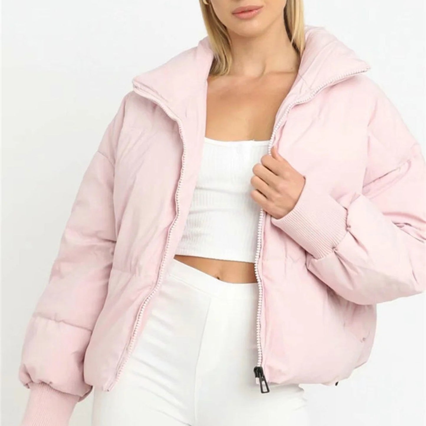 WW | Women's Cropped Puffer Jacket