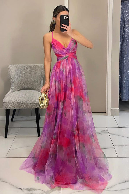 WW | Enchant My Love Print Maxi Dress