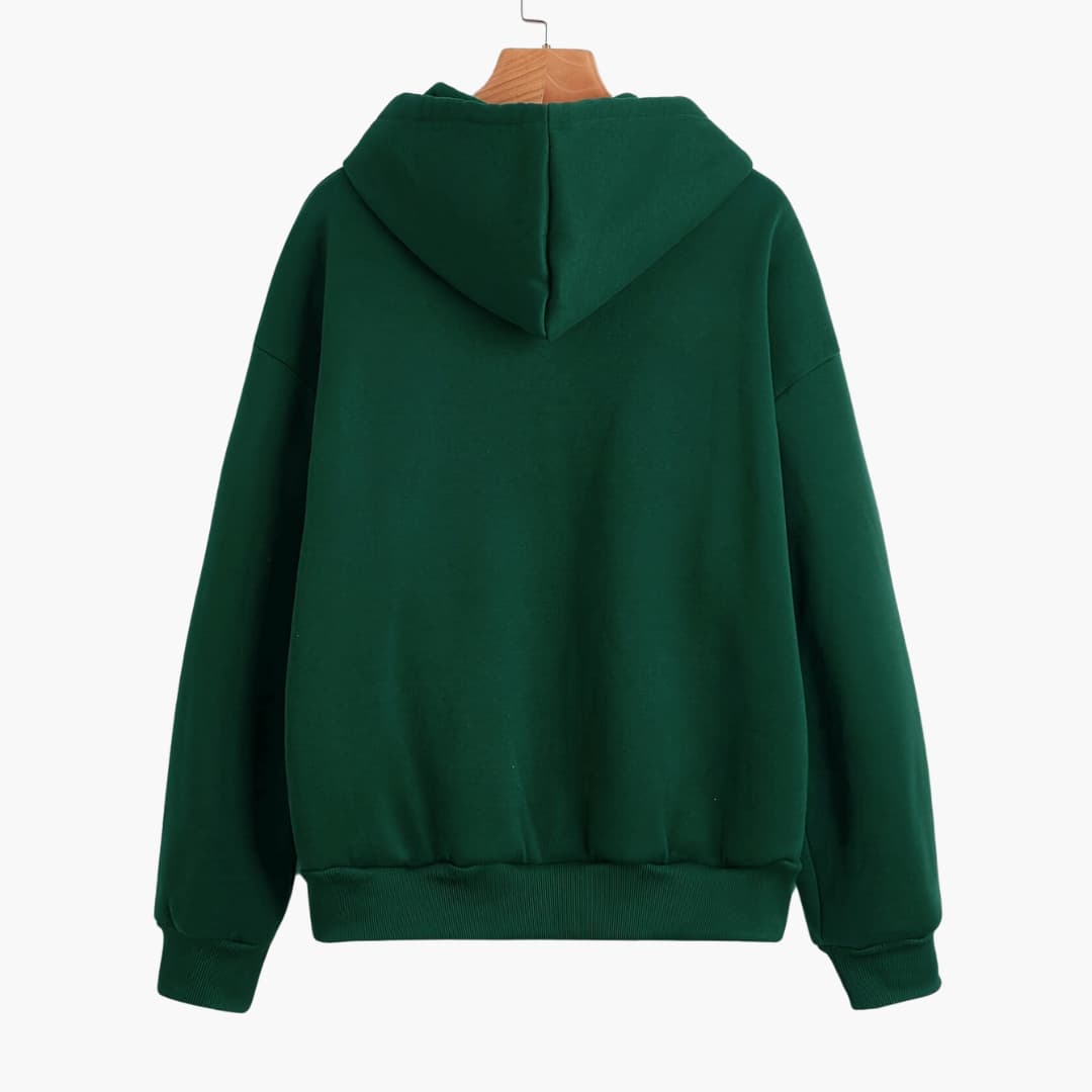 WW | Women's Plain Zip-Up Hoodie