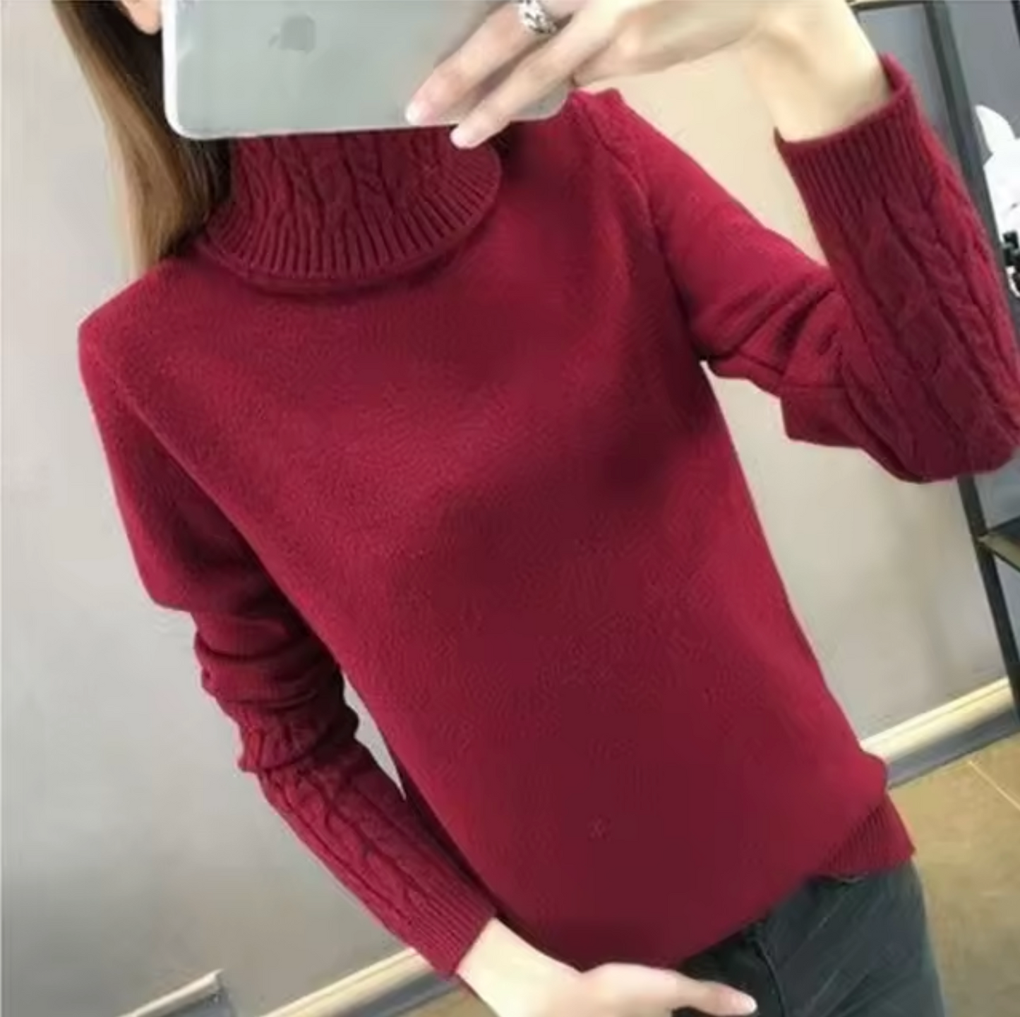 WW | Rollkragenpullover aus Wolle