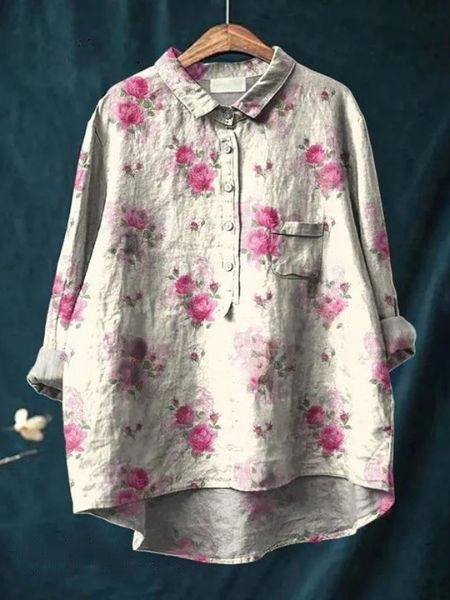 WW | Elegant and versatile floral blouse