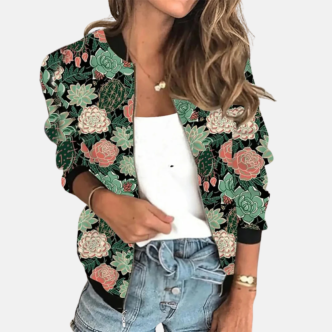WW | Retro Bomber Jacket for Women