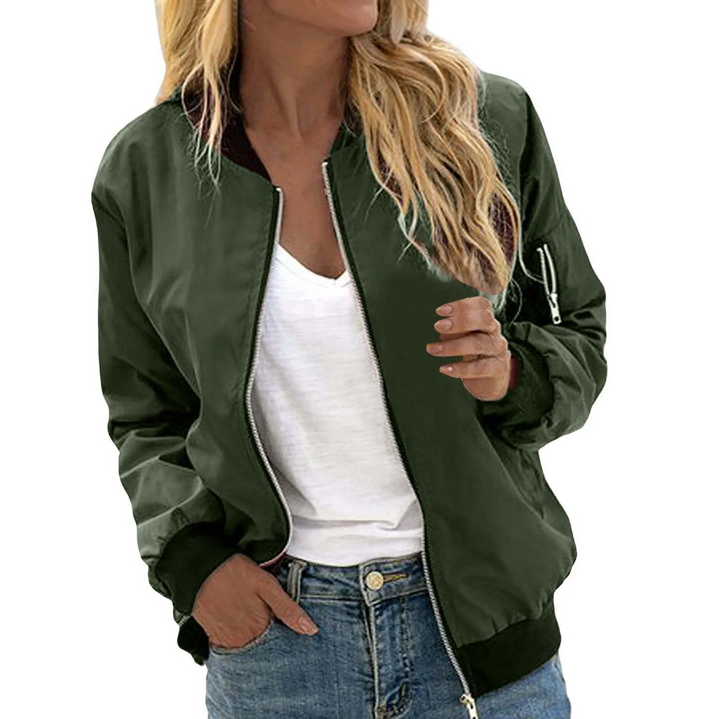 WW | Classic Casual Bomber Jacket Women