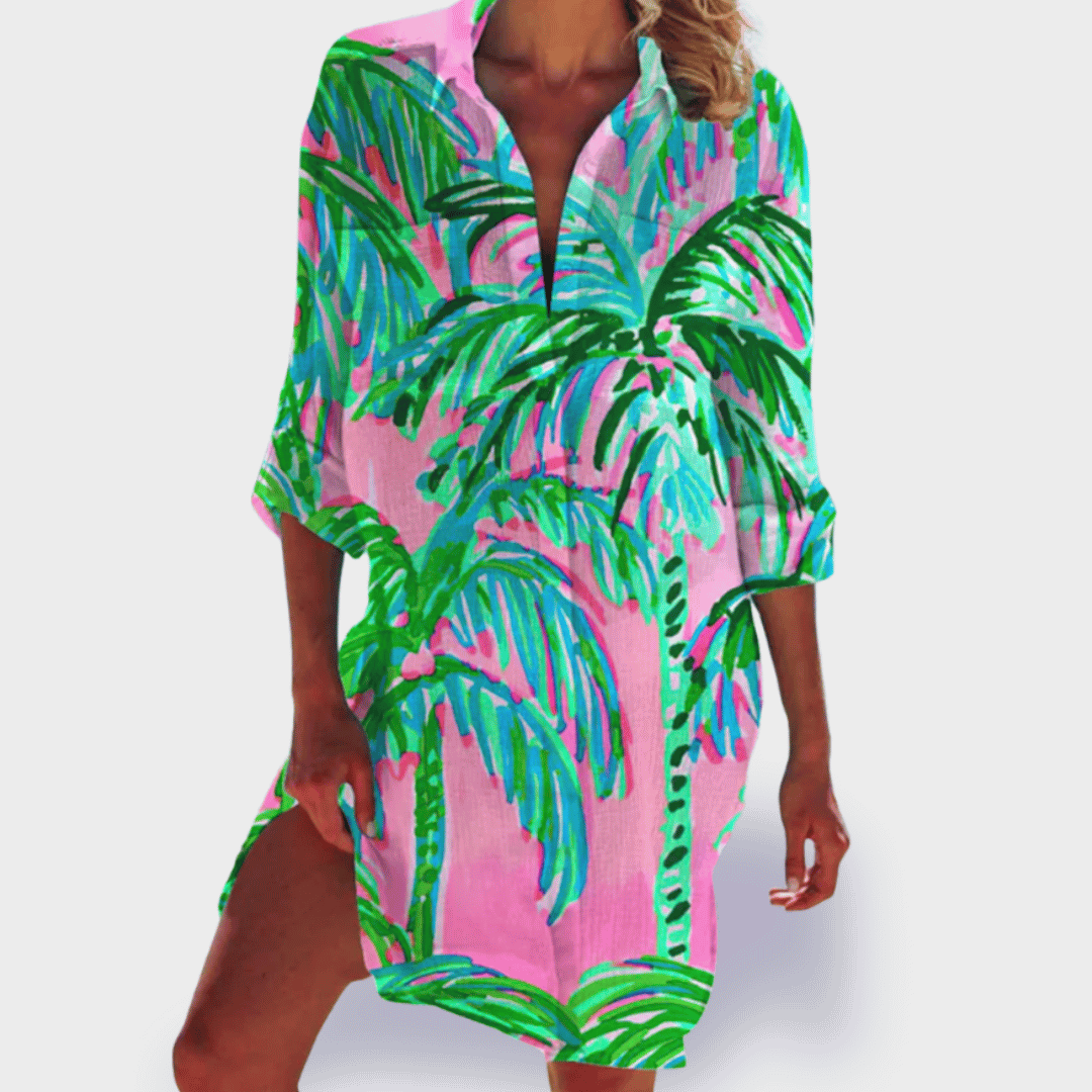 Brigitte | Colourful and light summer dress
