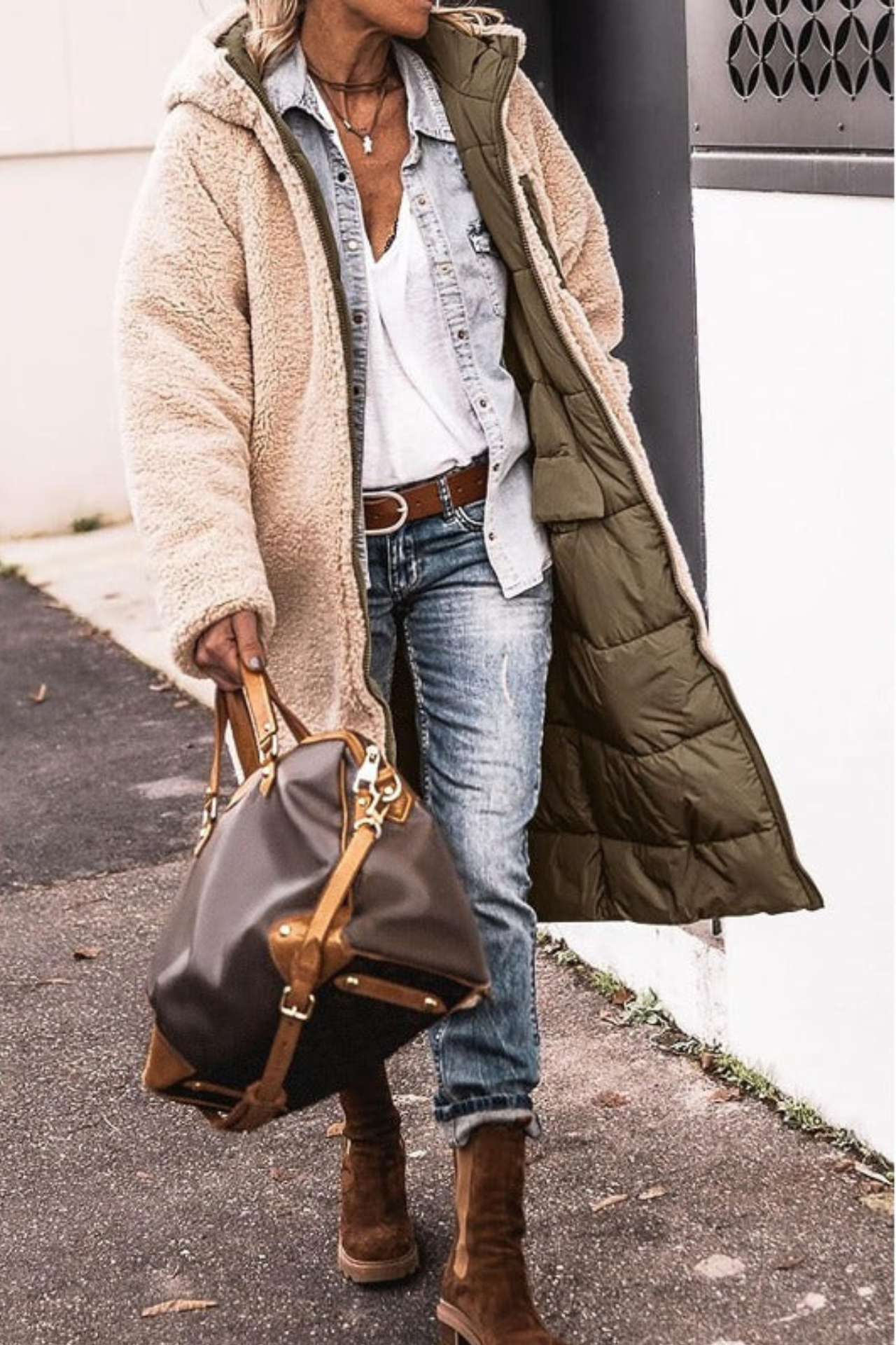 WW | Warm Long Hooded Jacket