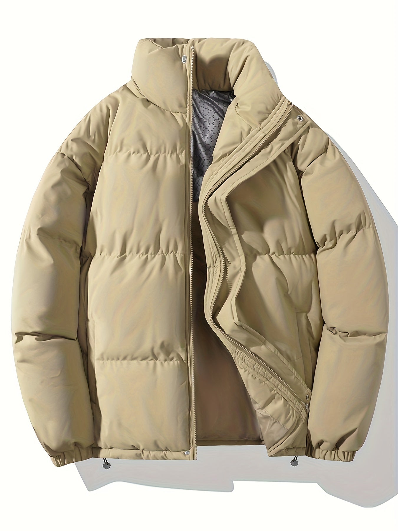 WW | Men's Casual High-Neck Winter Pullover - Ideal for Autumn/Winter