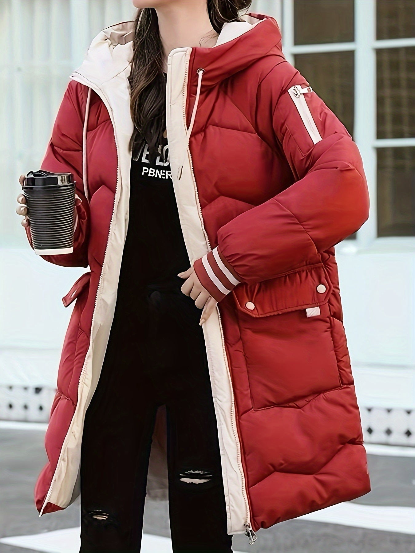 WW | Warm Hooded Puffer Winter Jacket for Women - Perfect for Winter