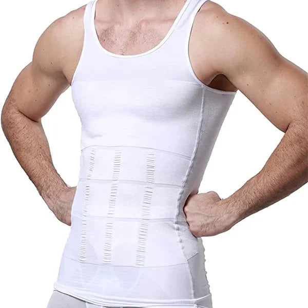 WW | Schlanke Passform Kompression Body Shaper mit Bauchkontrolle und Unsichtbarem Unterhemd Design