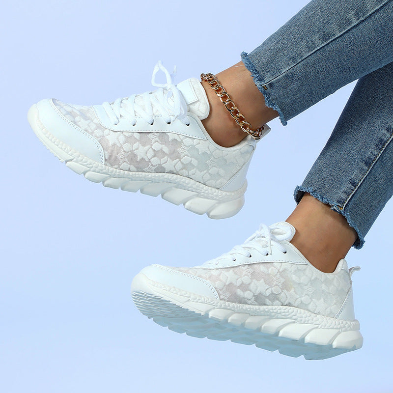 WW | Atmungsaktive Leichte Freizeitsportschuhe Für Damen