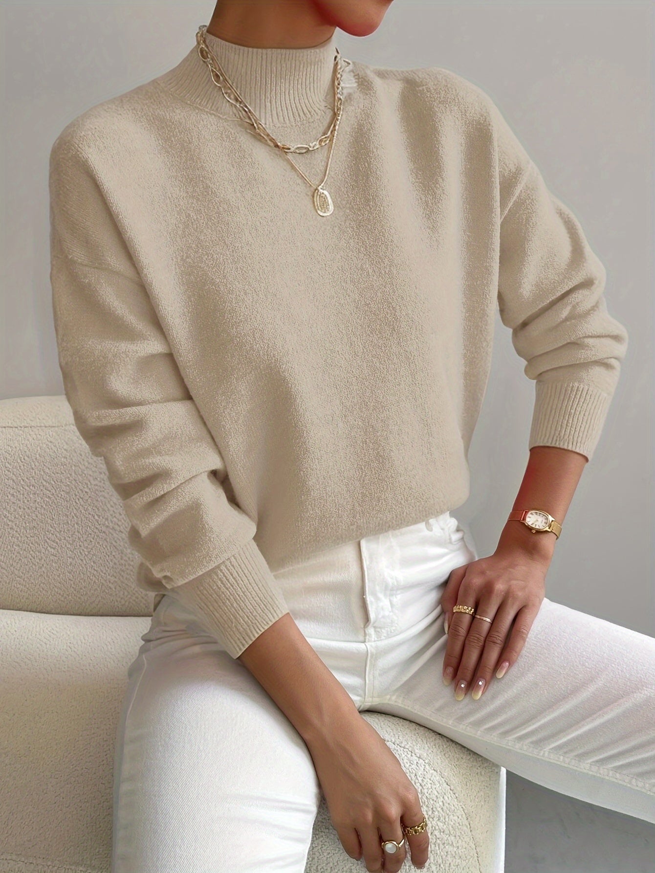 WW | elegant turtleneck sweater