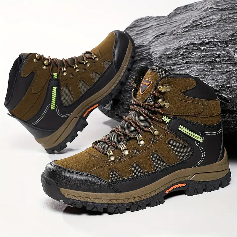 WW | Herren Stilvolle Hohe Wanderschuhe