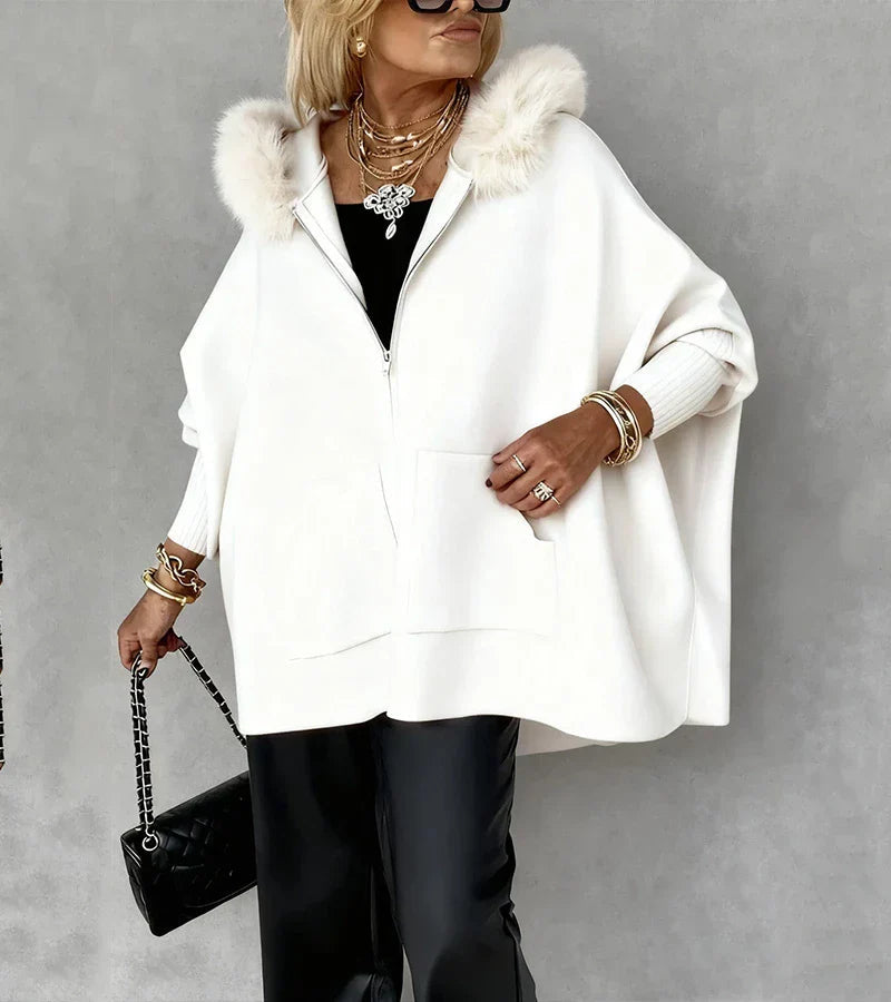 WW | Casual Hooded Jacket with Luxurious Fur Collar