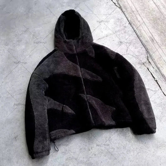WW | Warme Lammwolljacke mit Reißverschluss