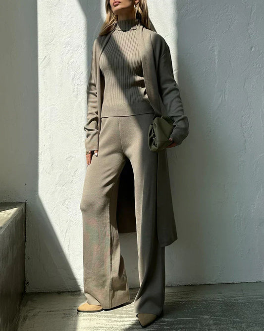 WW | Eleganz Pull beige für Frauen, Komfort und zeitloser Stil