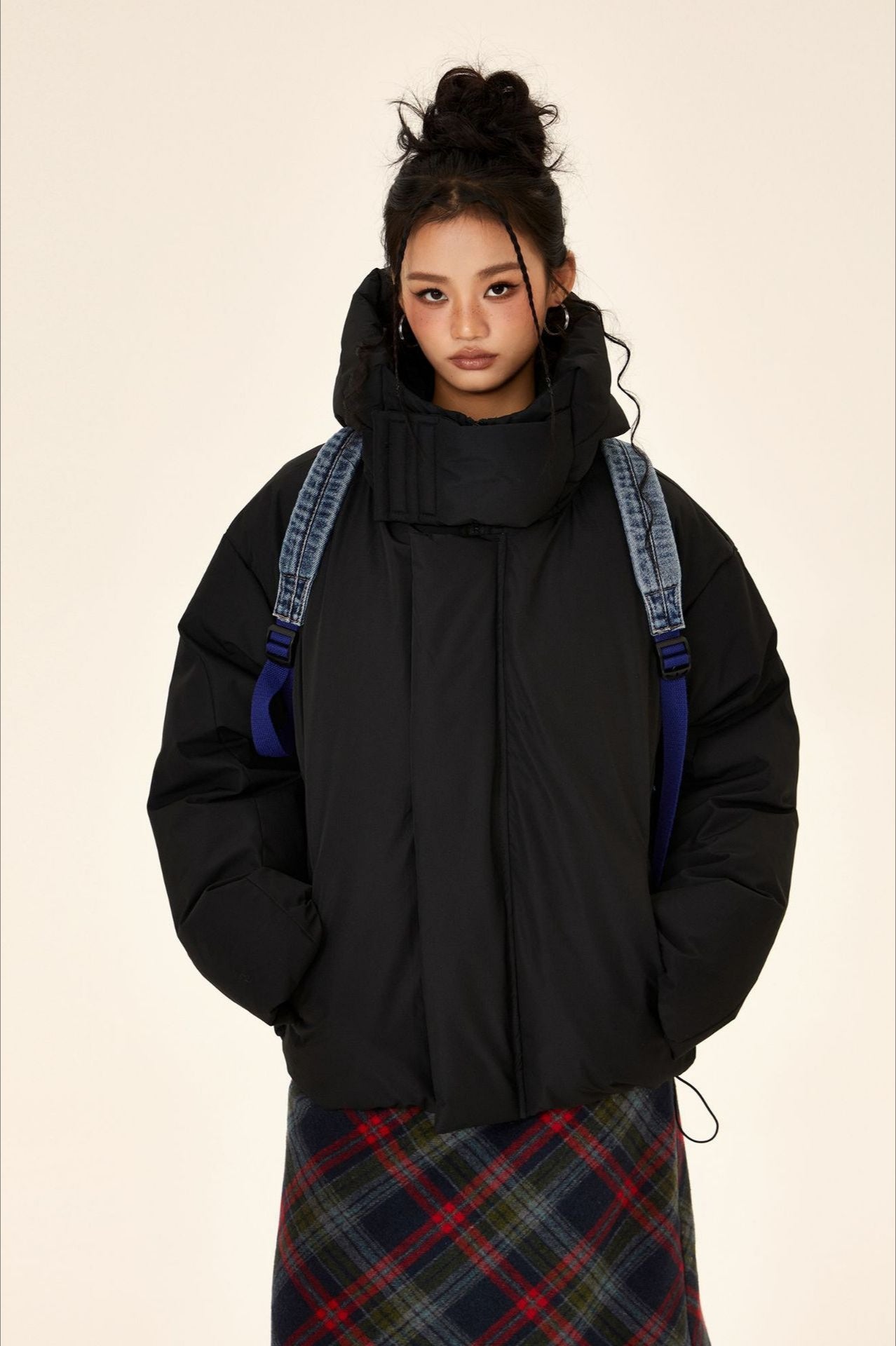 WW | Stehkragen-Pufferjacke
