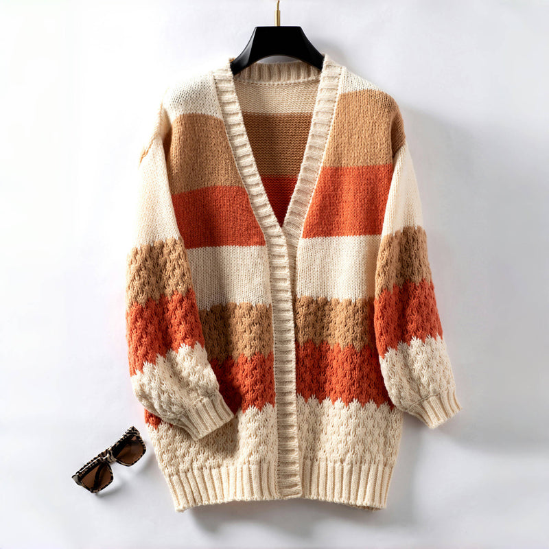 WW | Elegante Strickjacke Für Damen Mit Feinem Muster