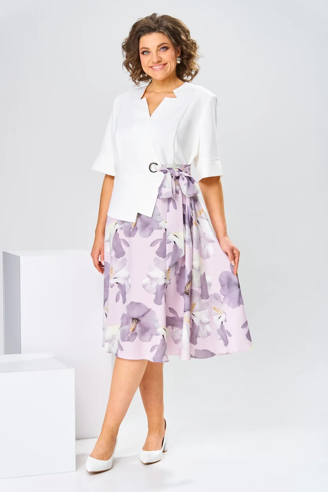 Logan™ | Premium Cotton and Silk Dress