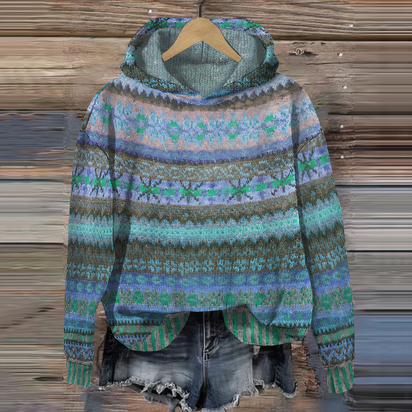 WW | vintage-kapuzenpullover für frauen