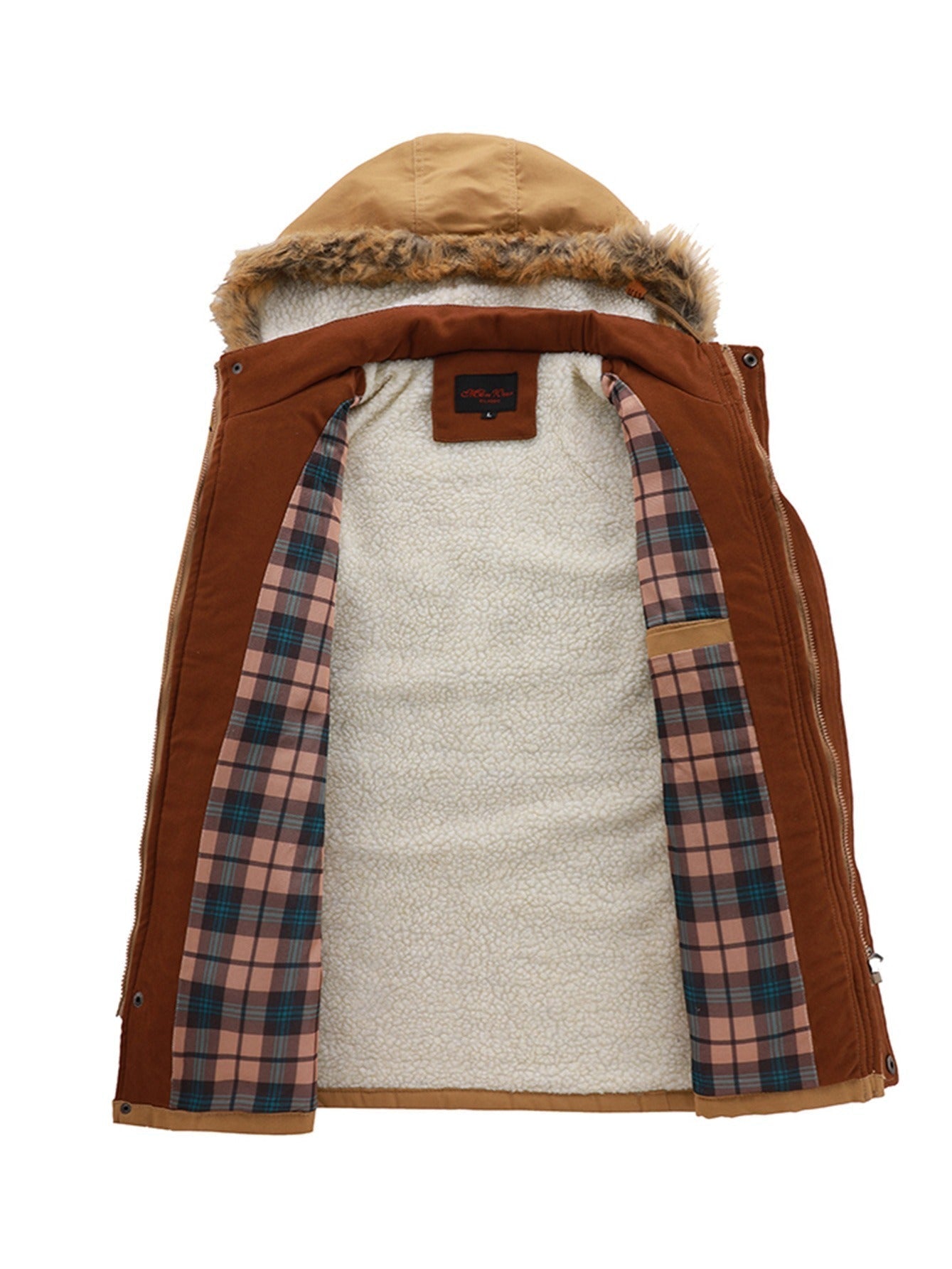 WW | Warm Lambswool Winter Jacket for Men