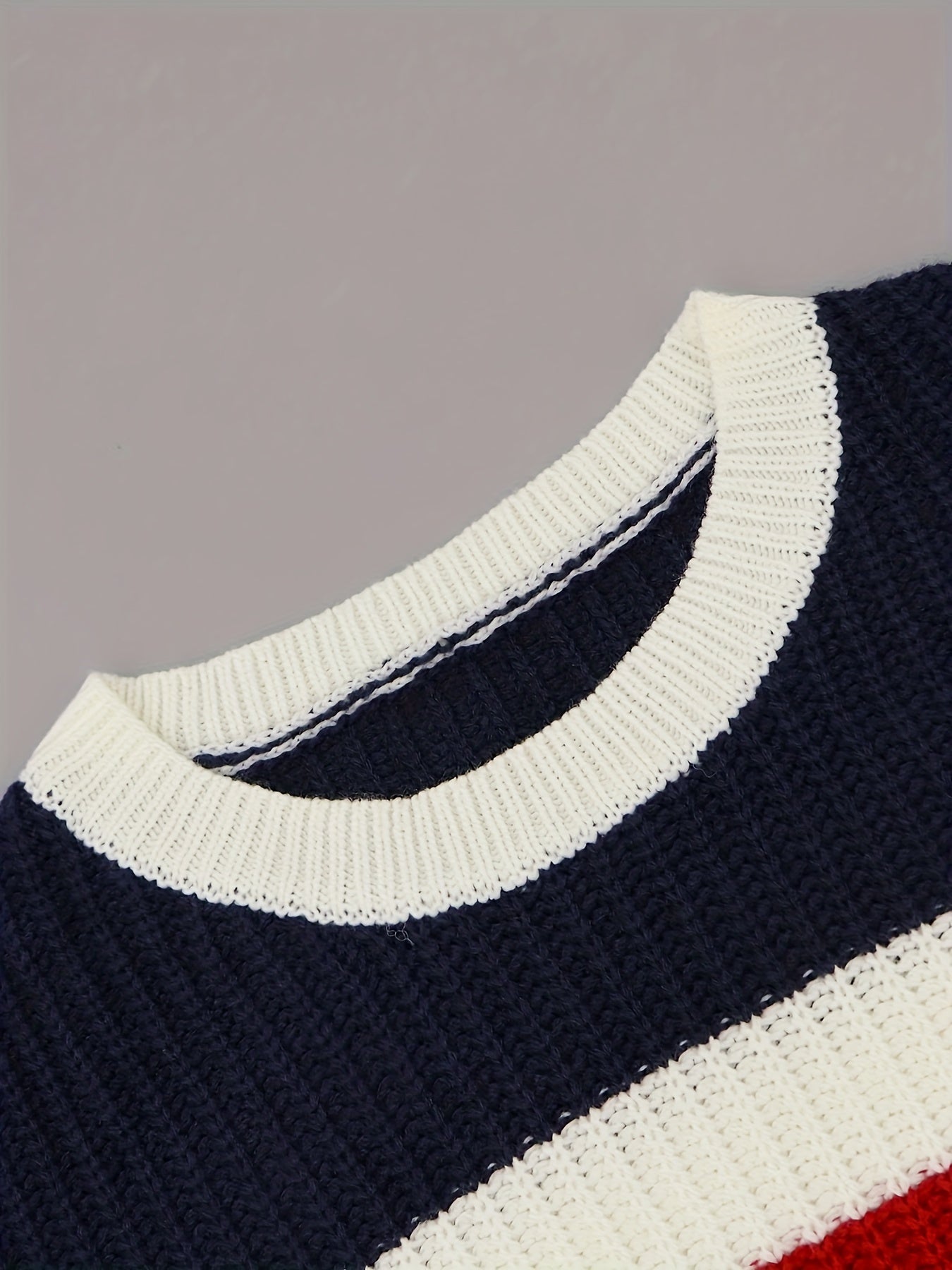 WW | Gestrickter Pullover in Übergröße Damen