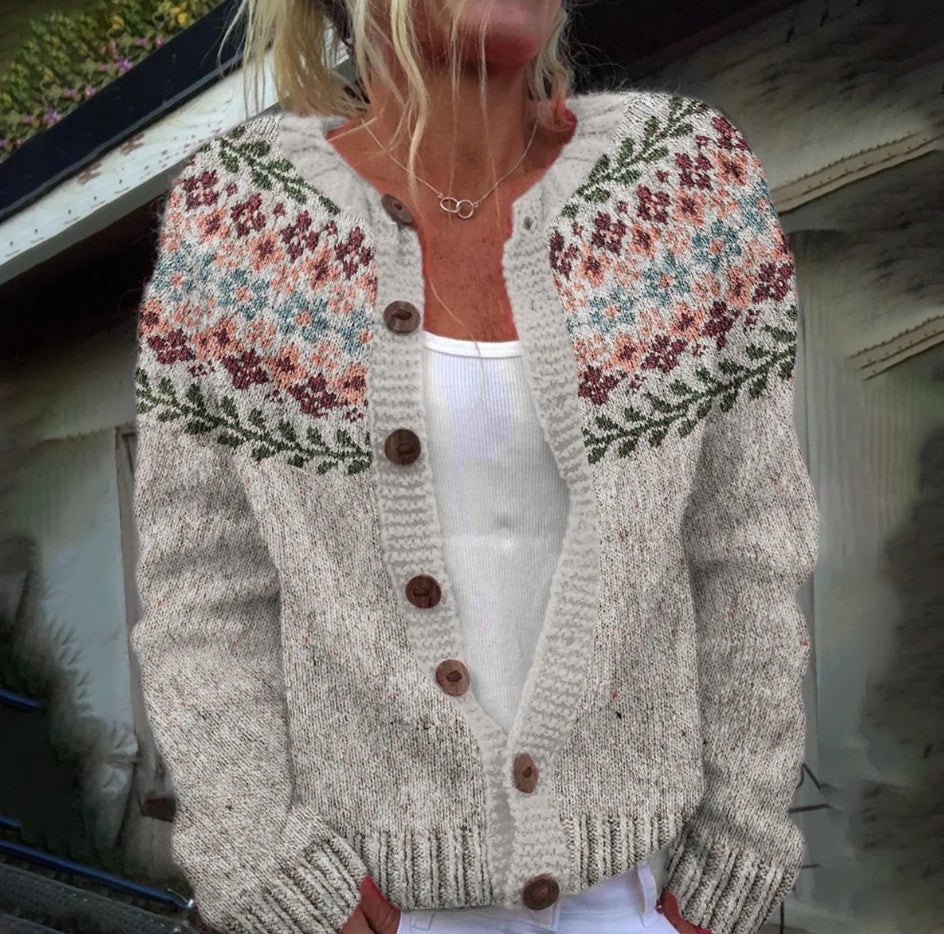 WW | 3D Digitally Printed Cardigan for Women