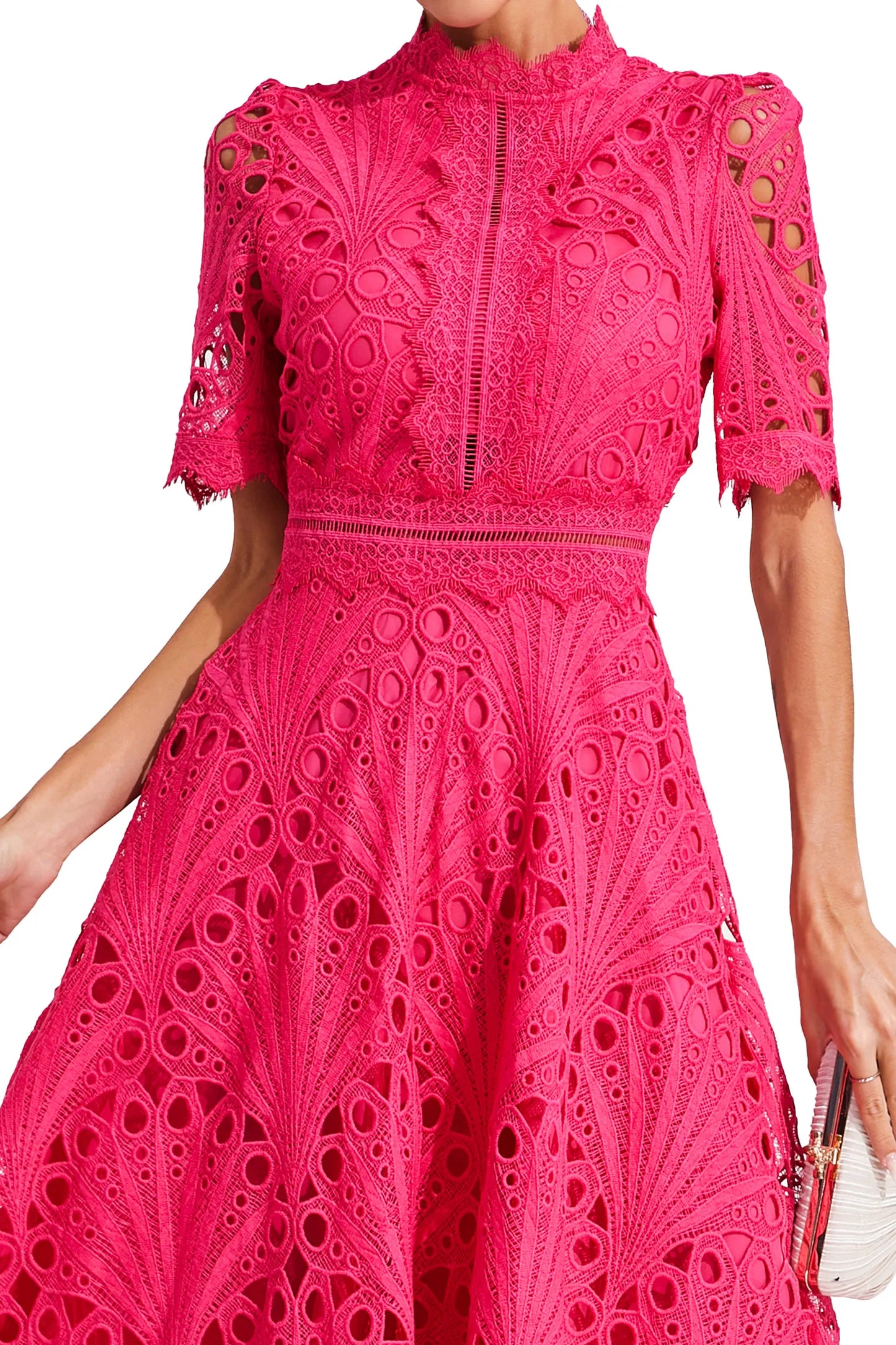 Hallie | Ruched Midi Dress