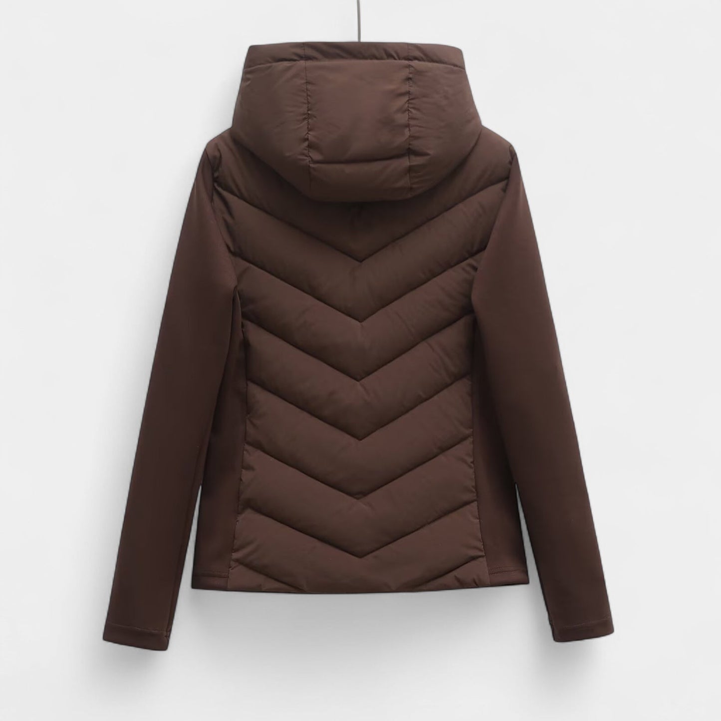 WW | Fashion House - Women's Quilted Jacket Made of Softshell - wind-repellent, water-repellent