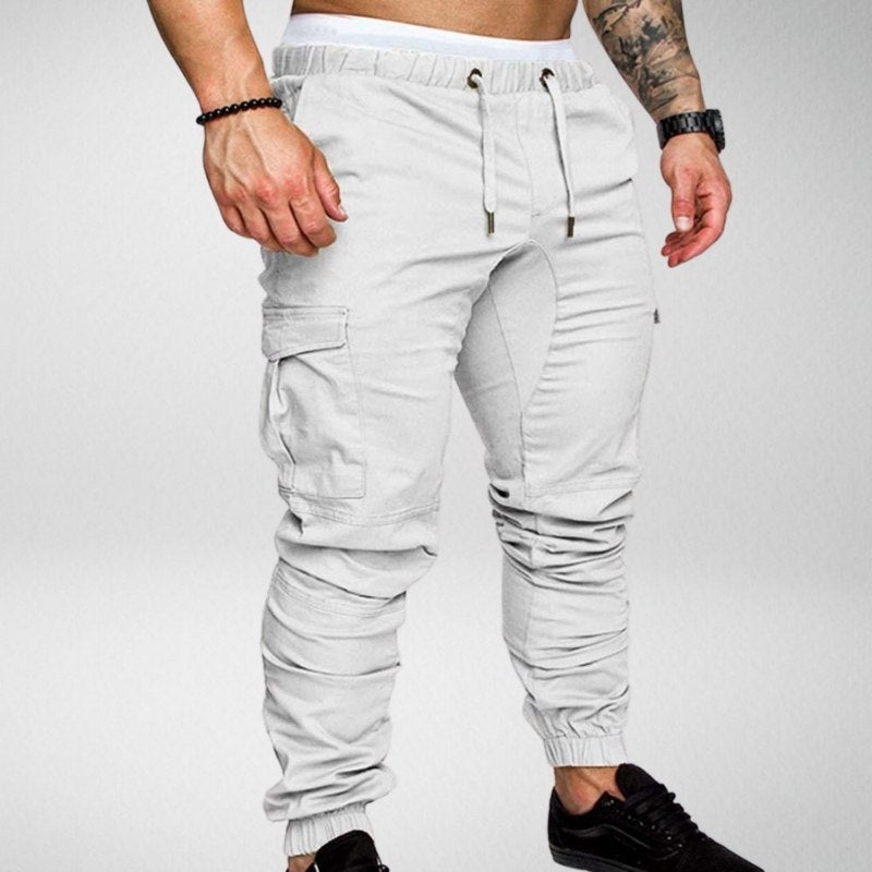 WW | Trousers with Elastic Waistband and Large Side Pockets
